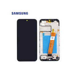 Ecran Samsung Galaxy A01 Noir Service Pack (Version Non EU)