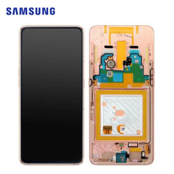 Pantalla Samsung A80 Oro Service Pack