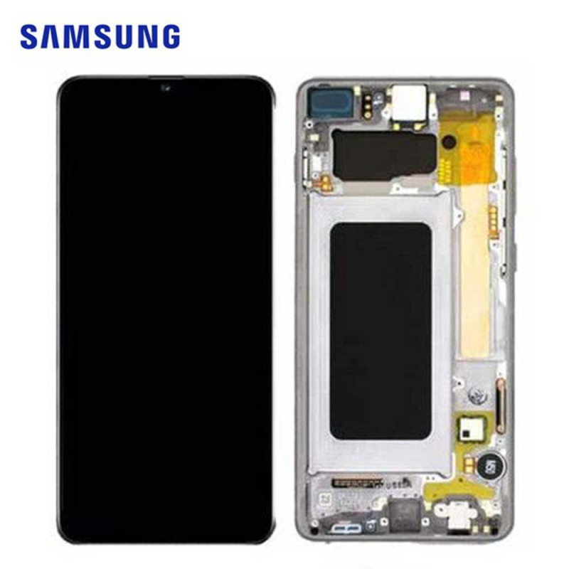 Ecran Samsung Galaxy M31s (SM-M317) Noir Service Pack