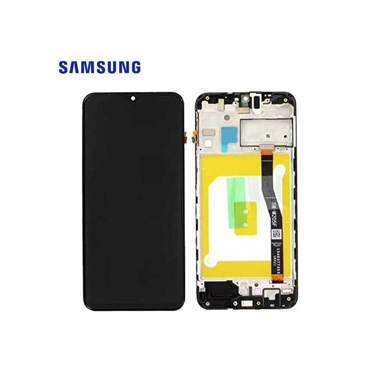 Ecran Samsung Galaxy M20 (SM-M205) Noir Service Pack