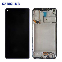 Samsung Galaxy A22 4G Display Black Service Pack
