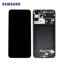 Pantalla Samsung A30S Negro Service Pack