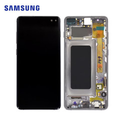 Display Samsung S10 Prism Schwarz (SM-G973F) - Service Pack