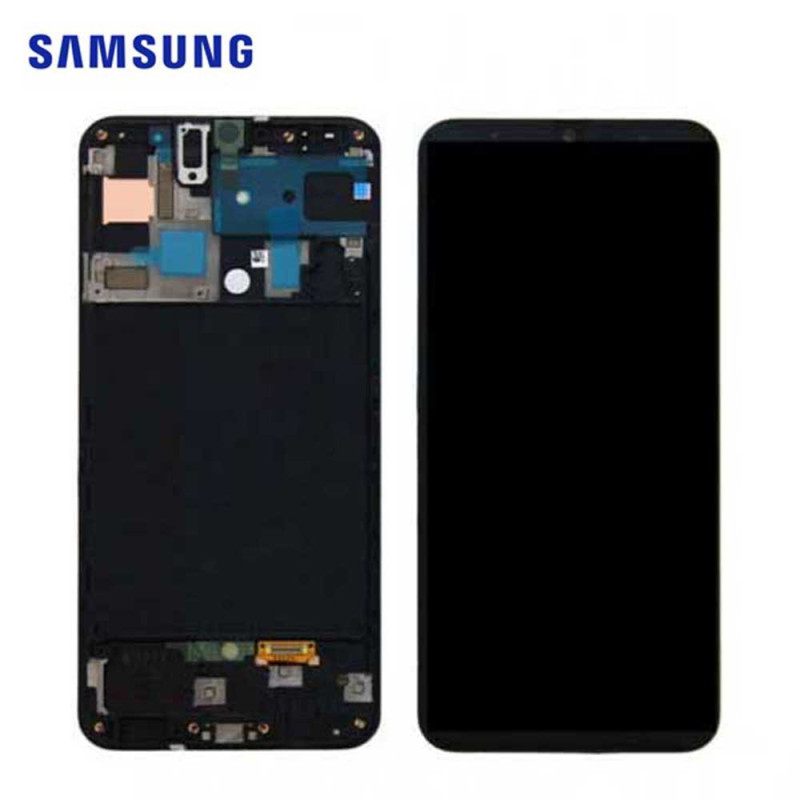 Ecran Samsung Galaxy A50 Noir Service Pack