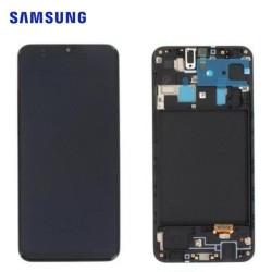 Écran Samsung Galaxy A20 (SM-A205) Noir Service Pack
