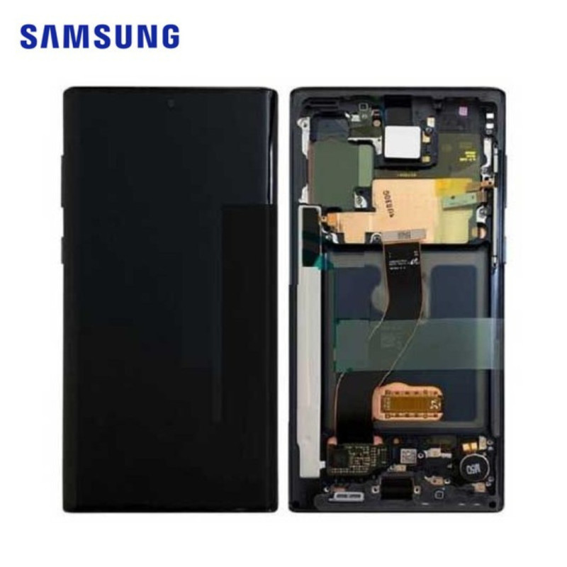 Écran Samsung Note 10 Lite Noir Service Pack