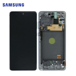 Schermo d'argento Samsung Note 10 Lite Service Pack
