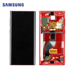 Ecran Samsung Galaxy Note 10 Rouge Aura (SM-N970) Service Pack