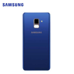 Cover posteriore per Samsung Galaxy A8 2018 Blu Service Pack