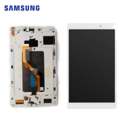 Samsung TAB A 2019 T290 Weiß mit Rahmen