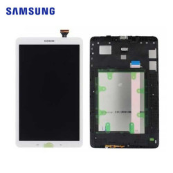 Samsung Tab E LCD + schermo di vetro Bianco T560 / T561 (GH97-17525A) (Service Pack)