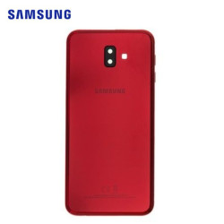 Cubierta Trasera Samsung J6 Plus Rojo Service Pack