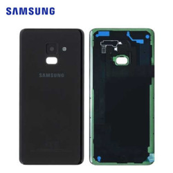 Back cover kompatibel mit Samsung Galaxy A8 2018 Schwarz Service Pack