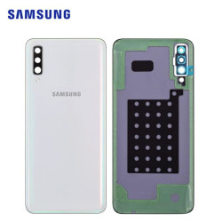 Vidrio trasero blanco Samsung Galaxy A70 Service Pack