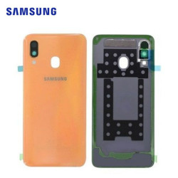 Cubierta Trasera Samsung Galaxy A40 Coral Service Pack