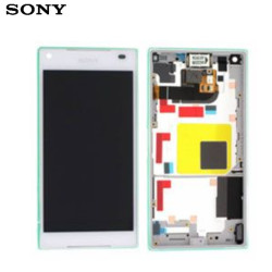 Ecran LCD Sony Xperia Z5 Compact Blanc Origine Constructeur