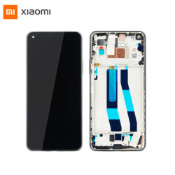 Schermo Xiaomi Mi 11 Lite 5G Nero Con Frame Original Service Pack