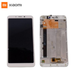 Schermo Xiaomi Redmi 6A bianco con cornice