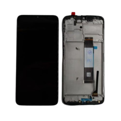 Ecran Xiaomi Redmi 9T Noir Avec Châssis (Reconditionné)