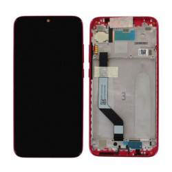 Ecran Xiaomi Redmi Note 7 Rouge (Reconditionné) avec châssis