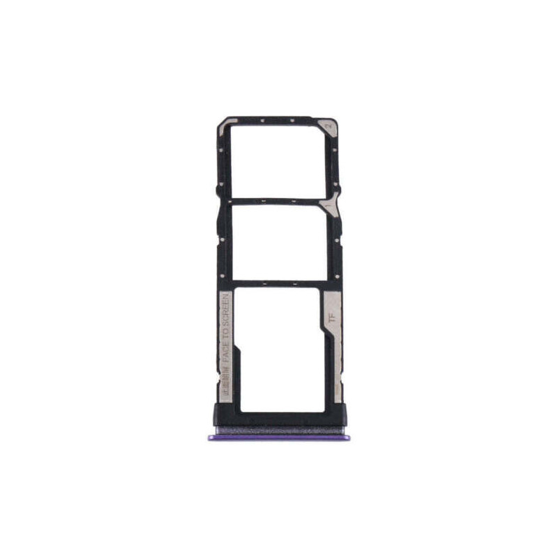Double Tiroir Sim pour Xiaomi Redmi Note 9T Violet