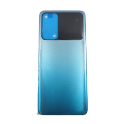 Back Cover Avec Adhésif Xiaomi Poco M4 Pro Bleu Compatible
