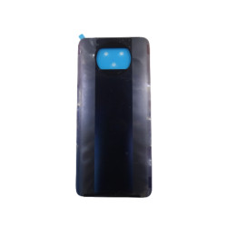 Back Cover with Adhesive compatible with Xiaomi Poco X3 Pro Black