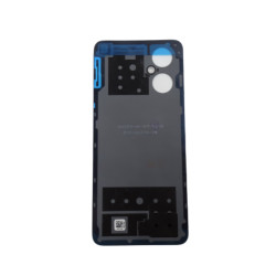 Back Cover with Adhesive compatible with Oppo A96 5G Black