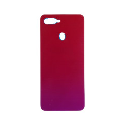 Back Cover Oppo A7x Rouge Compatible