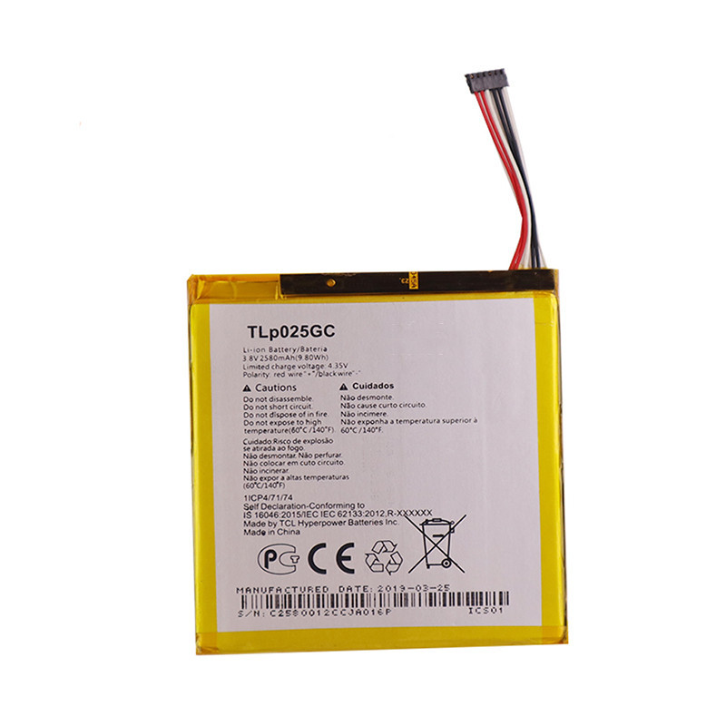 Batterie Alcatel Pixi 4 (TLP025GC) 2580mAh