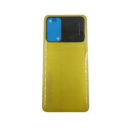 Back Cover compatible with Xiaomi Poco M4 Pro 5G Yellow