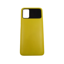 Back Cover compatible with Xiaomi Poco M3 Yellow