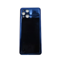 Back Cover with Adhesive compatible with Oppo Find X3 Lite Blue