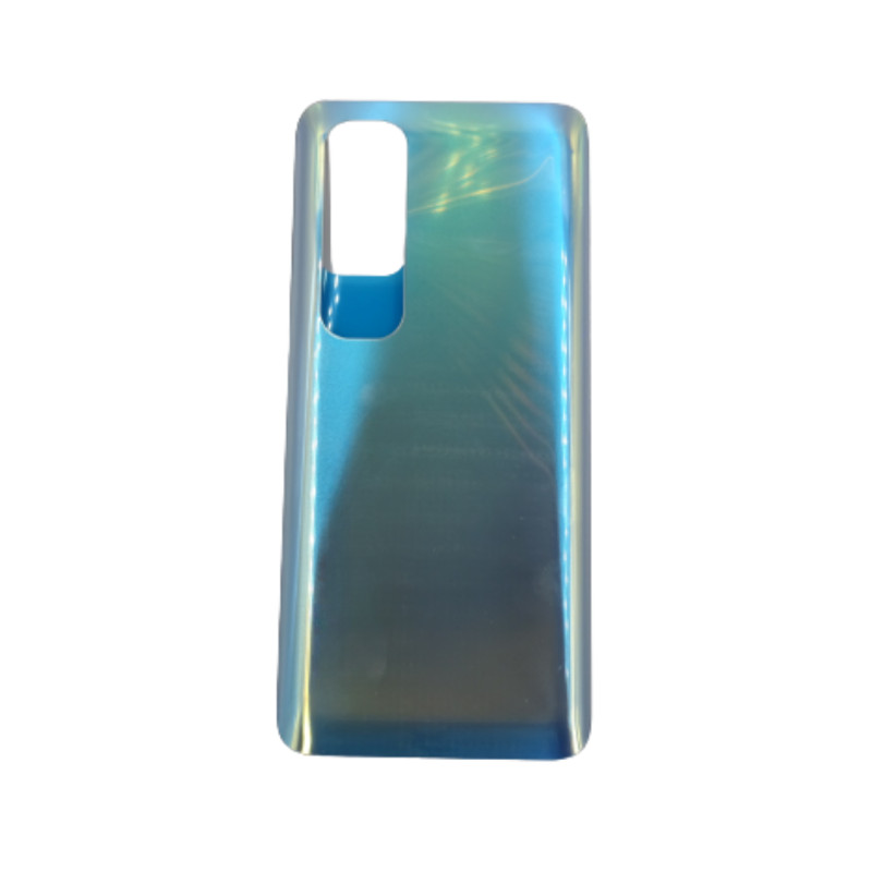Back Cover with Adhesive compatible with Xiaomi Mi 10S Blue