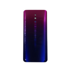 Back Cover with Adhesive compatible with Oppo Reno Purple