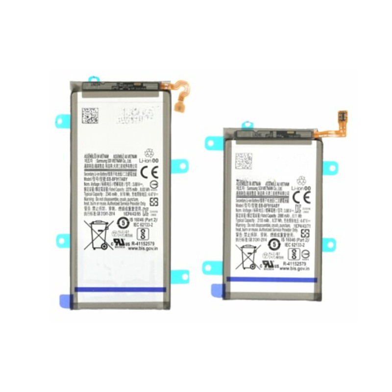 EB-BF917ABY/EB-BF916ABY 2345mAh/2155mAh Battery Samsung Galaxy Z Fold2 5G 2pcs in one set