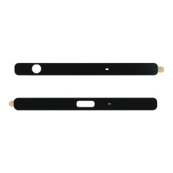 Top and Bottom Side Rails for Sony Xperia XZs Black