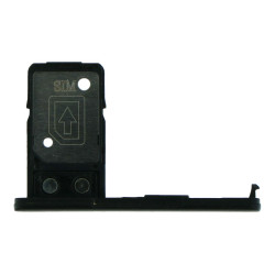 SIM Card Tray with Card Cap for Sony Xperia L2 Single Card Version Black