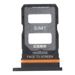 SIM Card Tray for Xiaomi Redmi Note 12 Pro+ 5G Dual Card Version Black