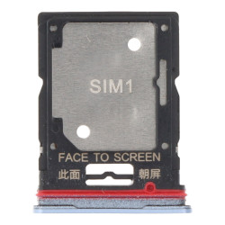 SIM Card Tray for Xiaomi Redmi Note 11 Pro+ 5G Dual Card Version Light Blue