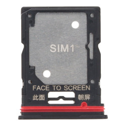 SIM Card Tray for Xiaomi Redmi Note 11 Pro+ 5G Dual Card Version Black