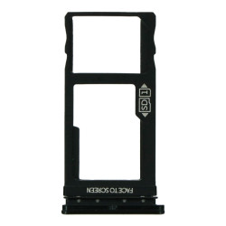 SIM Card Tray for Motorola One Vision/One Action Single Card Version Black