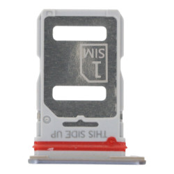 SIM Card Tray for Motorola Edge 30 Fusion Dual Card Version Silver