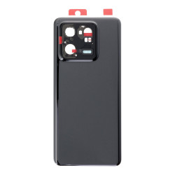 Battery Door with Adhesive and Back Camera Bezel for Xiaomi 13 Pro Black