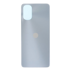 Battery Door with Adhesive for Motorola Moto E32 Silver