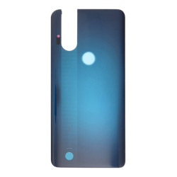 Battery Door with Adhesive for Motorola One Hyper Blue