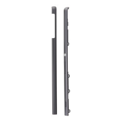 Left and Right Side Rails with Side Buttons for Sony Xperia XA2 Ultra Black