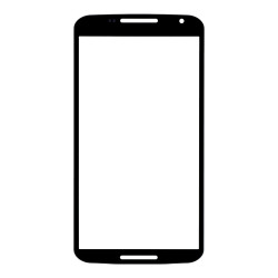 Glass Lens for Motorola Nexus 6 Black