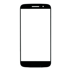 Glass Lens for Motorola Moto M Black