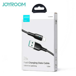 Cable Joyroom USB Vers Lightning 2.4A 1,2m Noir (S-UL012A13)